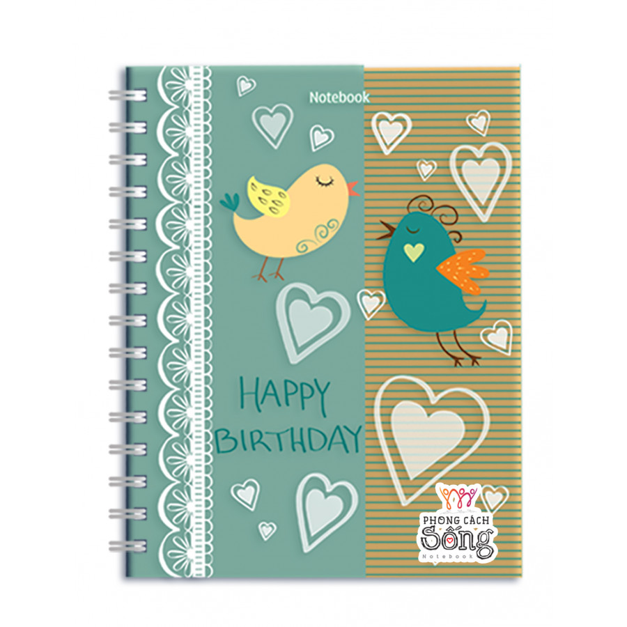 Sổ Tay/Notebook: Happy Birthday