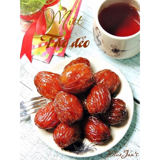 1.5KG MỨT CHÀ LÁ TÁO RÚT HẠT ĐẶC SẢN ĐÀ LẠT