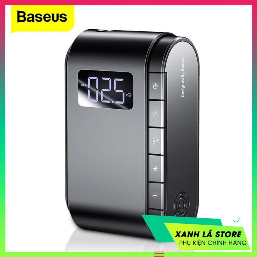 Máy bơm lốp xe hơi baseus dynamic eye inflator pump