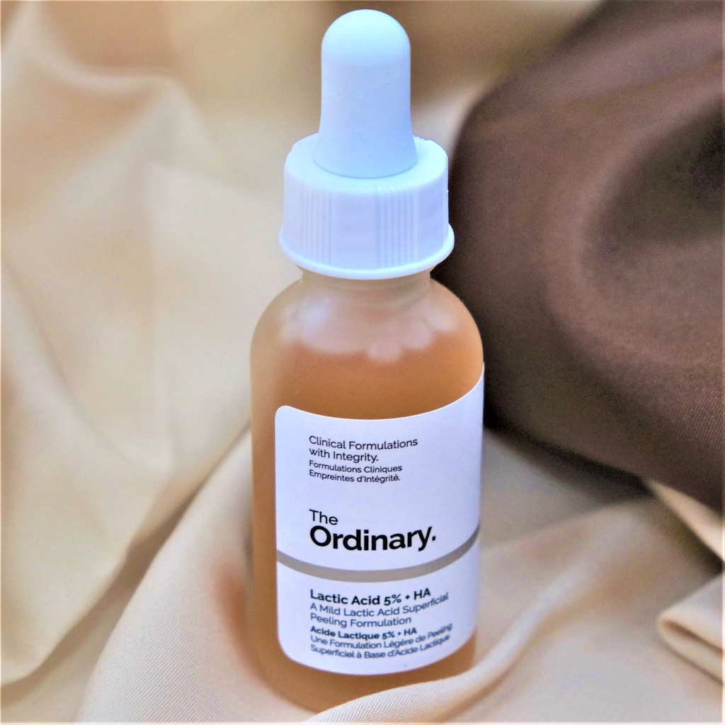 Tinh chất cấp ẩm mờ thâm the ordinary lactic acid 5% + ha 30ml - bản mỹ