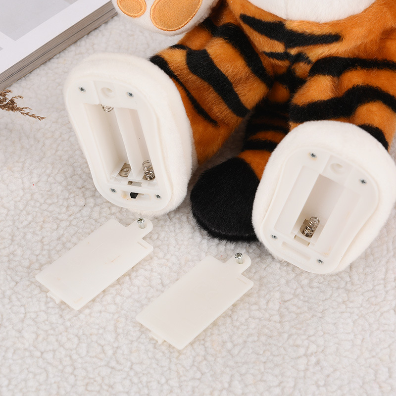 Nhảy Di Lắc Đầu Xoay Con Hổ Mô Phỏng Búp Bê Điện DJ Múa Hổ Hát Phim Hoạt Hình Búp Bê Nhồi Bông Đồ Chơi