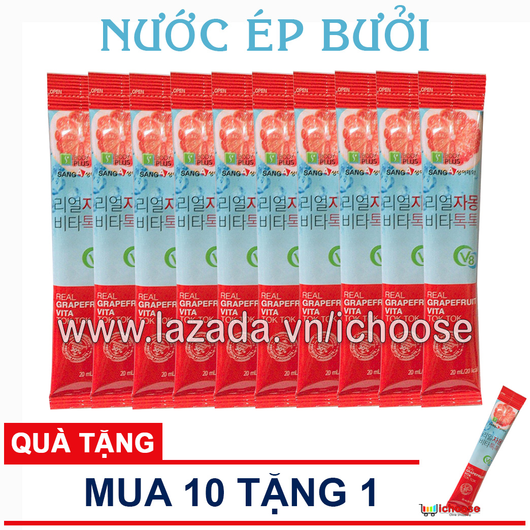 [HCM]Nước ép bưởi giảm cân đẹp da Hàn Quốc - Mua 10 tặng 1