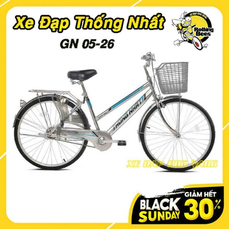 Xe đạp city, xe đạp giọt nước gn 05-26/27inch chính hãng thống nhất