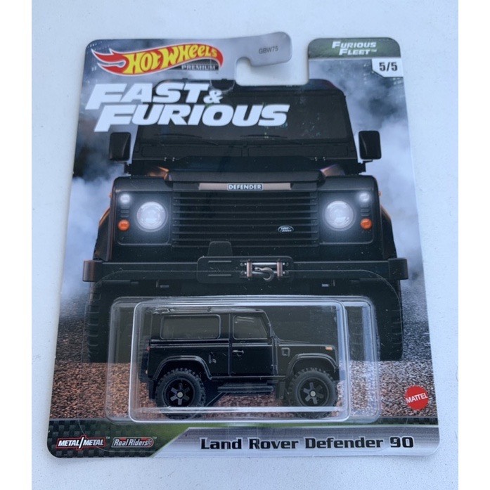 Hot Wheels Premium Land Rover Defender 90 Fast Furious 9