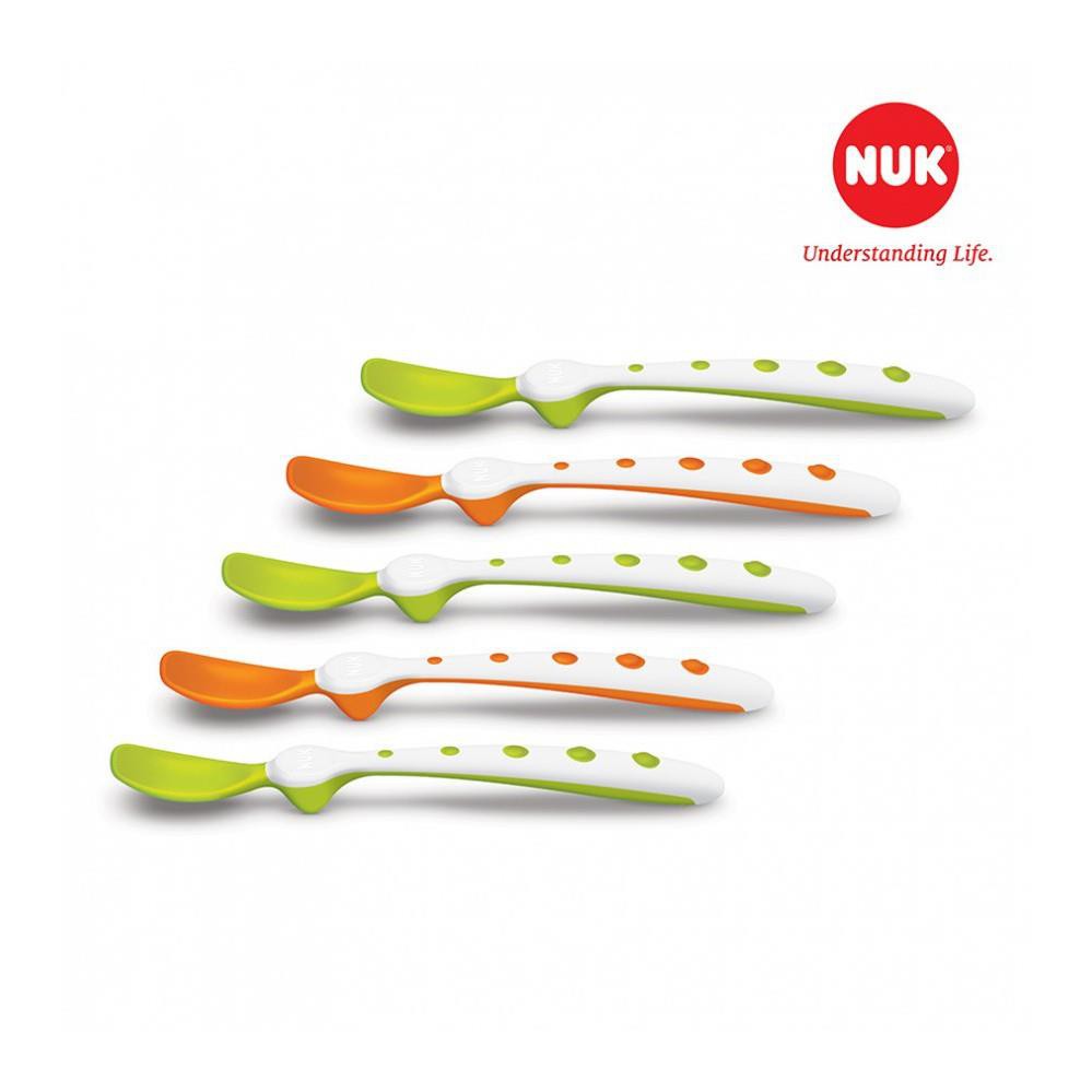Bộ 5 thìa mềm nuk nhập khẩu đức