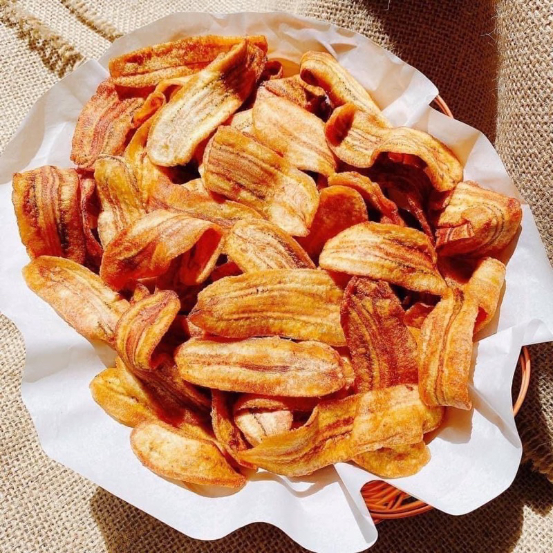 500gr chuối sấy mộc không đường