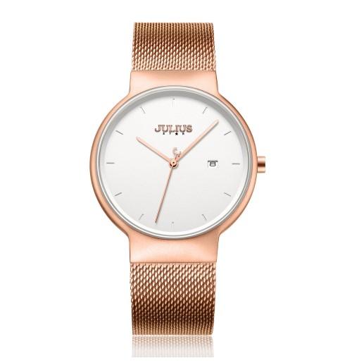 Đồng hồ nam js-009mb julius star hàn quốc dây thép