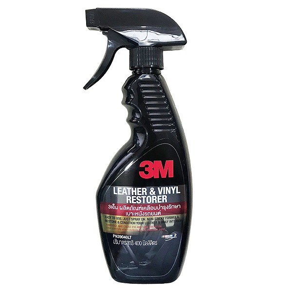 Dung dịch vệ sinh nội thất ô tô, vệ sinh ghế da ô tô, bảo dưỡng nhựa taplo, tappi cửa 3m chính hãng 39040lt thái lan