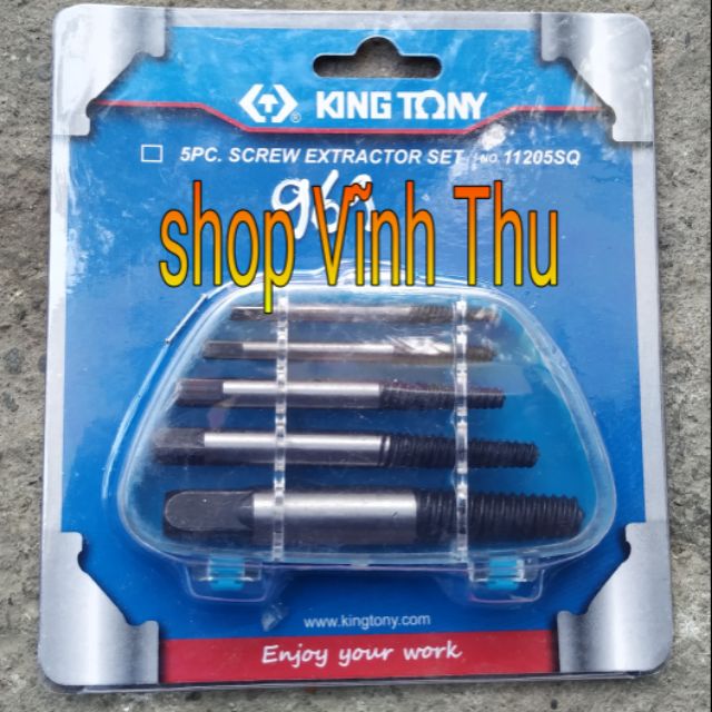 Bộ tháo ốc gãy 6 mũi kingtony