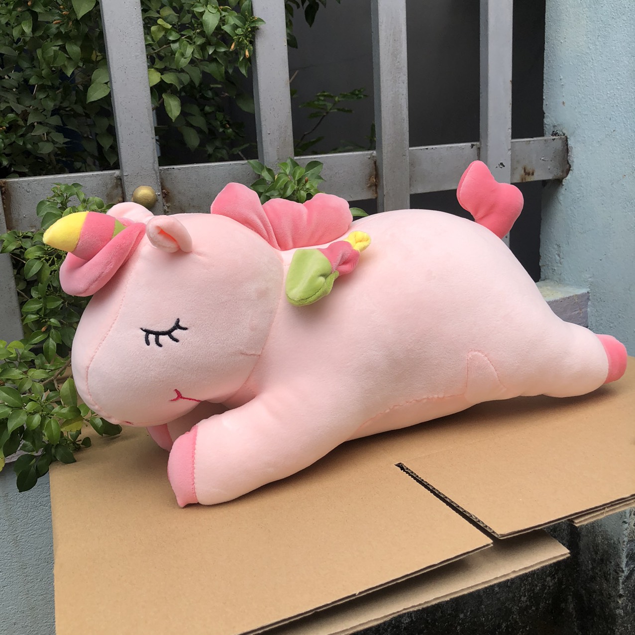 Gấu bông kỳ lân cute siêu mềm