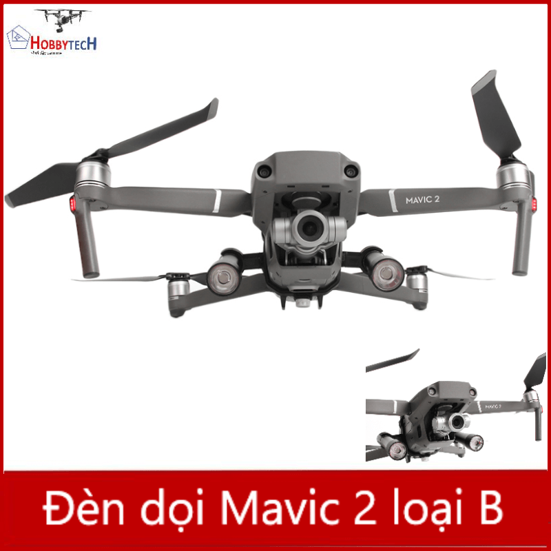 Đèn rọi LED chiếu sáng Mavic 2 pro zoom - type B - phụ kiện flycam hàng gốc DJI Mavic 2 pro zoom