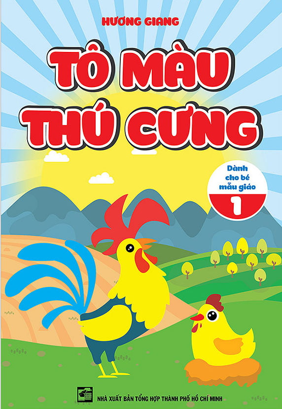 Fahasa - tô màu thú cưng - tập 1