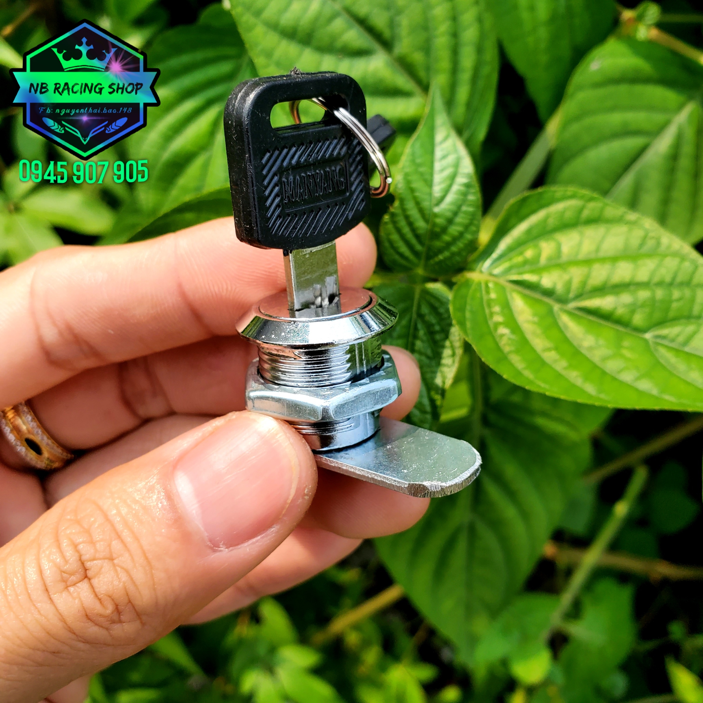 Bộ Khóa Cốp [Chốt Cốp] Xe SATRIA RAIDER Thay Thế Zin.NB Racing Shop