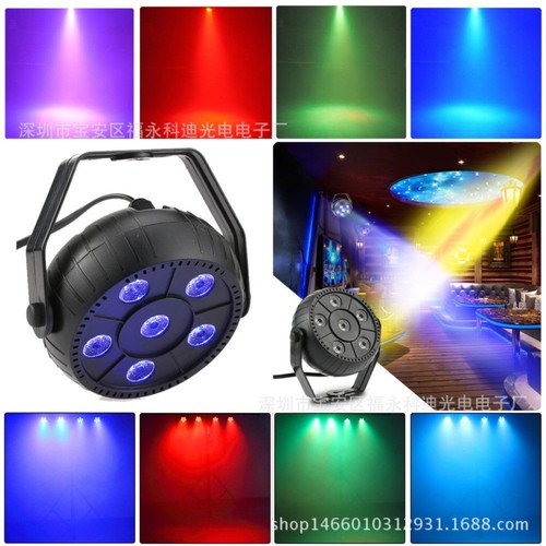 Đèn sân khấu Flat Par Light 6 Led Cảm ứng âm thanh