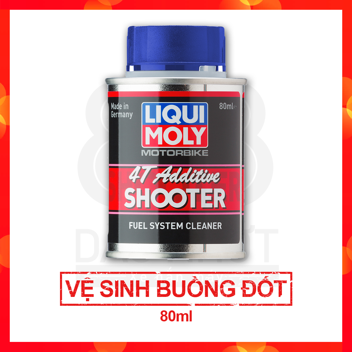 Phụ gia Vệ sinh kim phun buồng đốt Liqui Moly 4T Additive Shooter Fuel System Cleaner 80ml