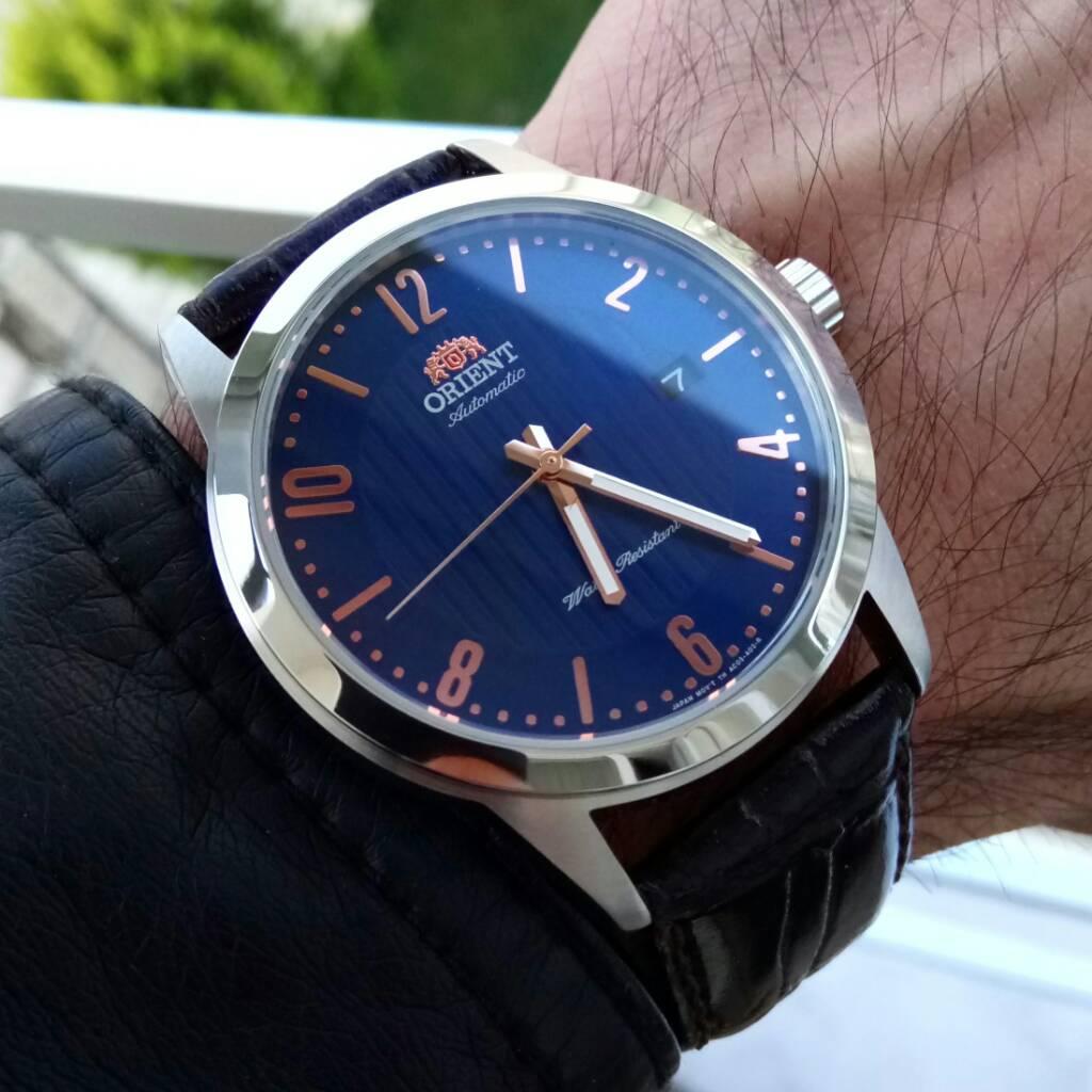 Đồng hồ nam orient fac05007d0 full box , sổ bảo hành automatic , dây da , chống nước