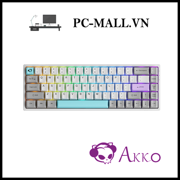 Akko 3068b multi-modes silent - mechanical keyboard