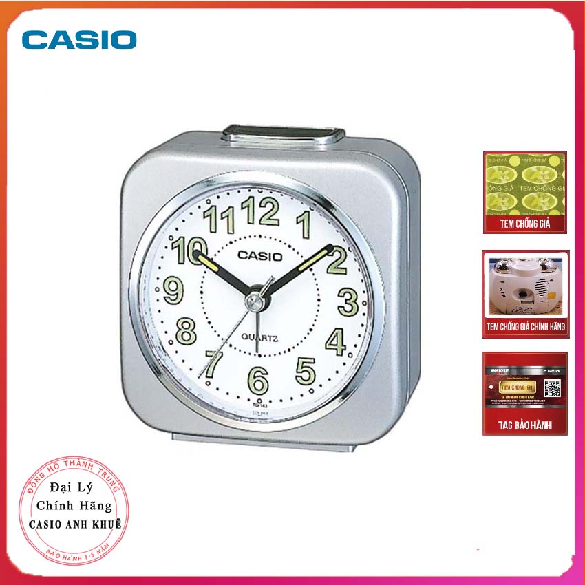 Đồng hồ để bàn du lịch mini có báo thức, tq-143s-8df
