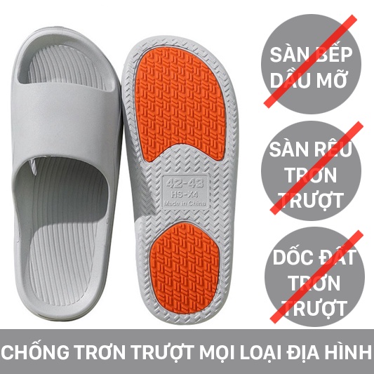 Dép chống trơn trượt HS-X4 , môi trường sàn trơn trượt, phù hợp người già, phụ nữ có thai