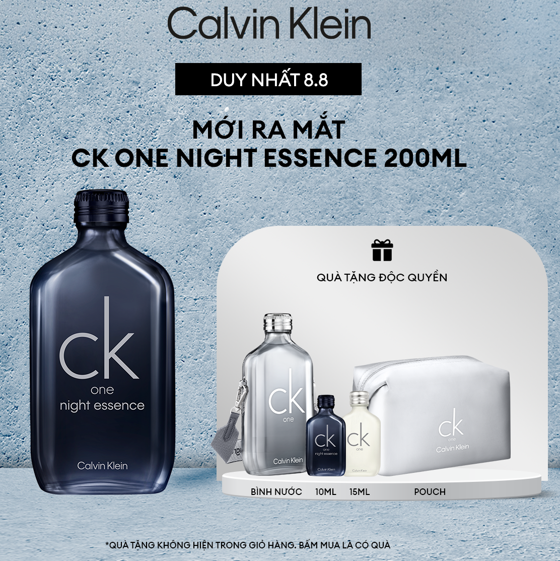 Nước hoa Nam Nữ Calvin Klein CK One Night Essence Parfum 200ml