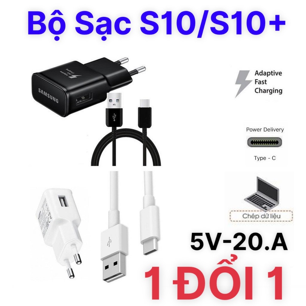 Bộ sạc nhanh sam sung chân typec dùng cho s8/ s8plus/ s9/ s9plus/ s10/ s10plus/ s20/ s20/ s20ultra/ s20plus/ s21/ s21ultra/ s21plus/ note 8/ note 9/ note 10/ note 10lite/ note 20/ note 20ulta