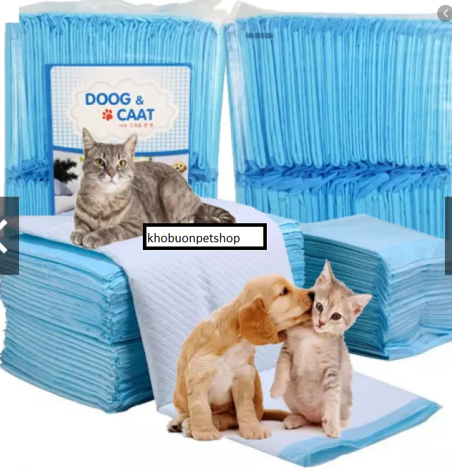 10 tấm lót vệ sinh ,lót chuồng cho thú cưng chó mèo SIZE M 45*60CM