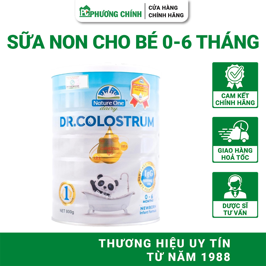 [Date 04/26] Sữa Nature One Dairy Dr Colostrum Số 1 Cho Bé Từ 0-6 Tháng Tuổi 800g