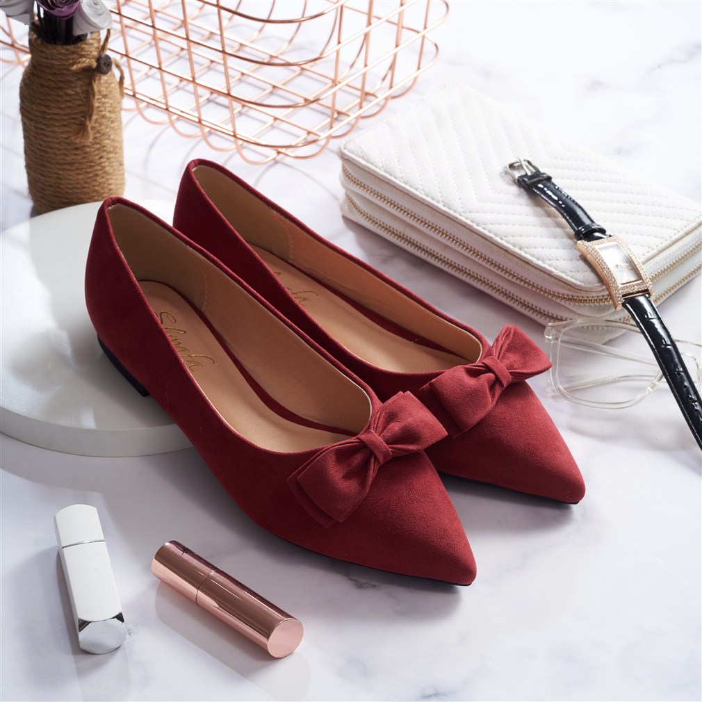 GIÀY BÚP BÊ CAO CẤP HOT SALE,Giày búp bê nữ tiểu thư siêu xinh nơ 2 tầng, êm chân, chống trơn trượt,giày búp bê công sở, giày  búp bê cao cấp giá rẻ