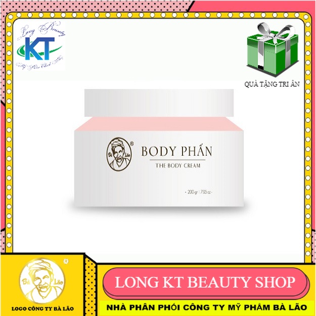 [HÀNG CÔNG TY] KEM BODY PHẤN BÀ LÃO - KEM TRẮNG DA NHƯ SỮA CHUA THẦN THÁNH