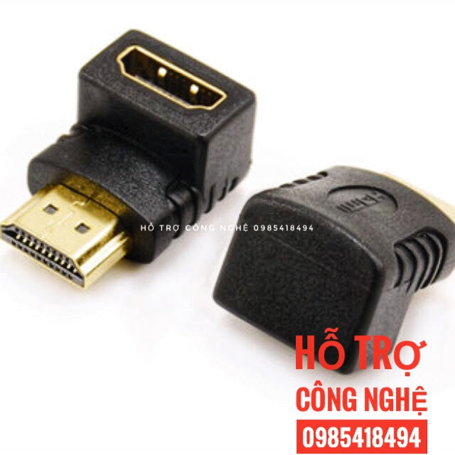 Jack chuyển hdmi / jack hdmi bẻ góc- giá bán 1 chiếc