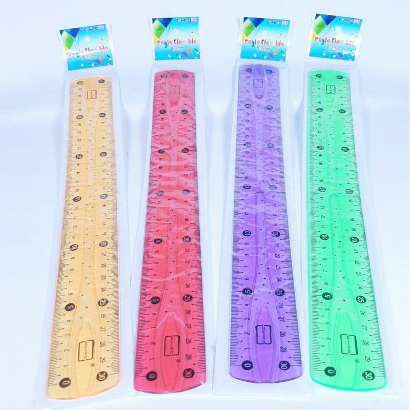 Thước dẻo màu 30cm