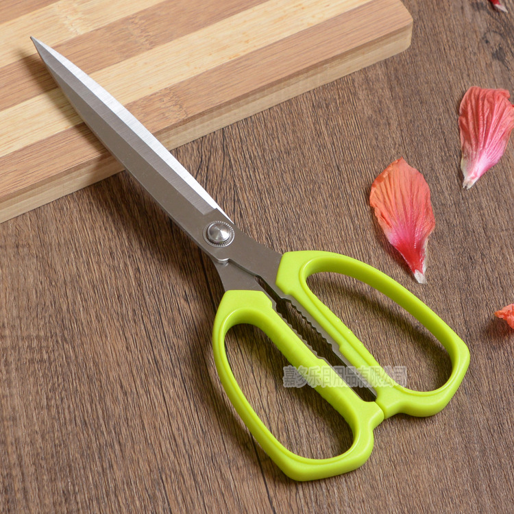 Kéo Làm Bếp Đa Năng Cán Nhựa, Kéo Cắt Vải Cắt Giấy, kéo cắt thực phẩm sống