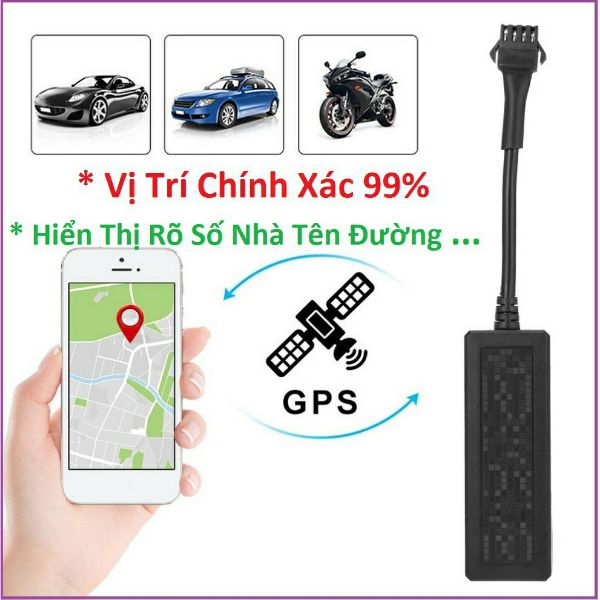 Thiết bị chống trộm xe -Tặng Slm 4G mua là dùng, tải app miễn phí chuẩn 99%