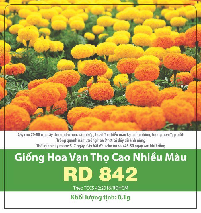 Hạt Giống Hoa Cúc Vạn Thọ Cao Nhiều Màu (0.1gr)