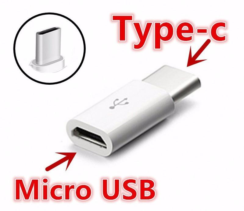 Đầu chuyển cáp sạc Micro USB Sang type C – jack chuyển type C / USB-C có tốc độ truyền lên đến 10Gbps / hỗ trợ chuyển đổi kết nối với nhiều công nghệ khác