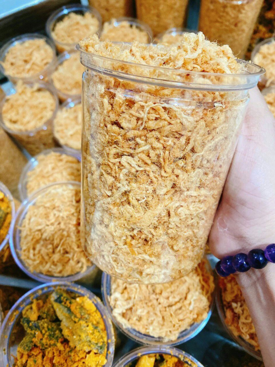Chà bông gà hủ 300g