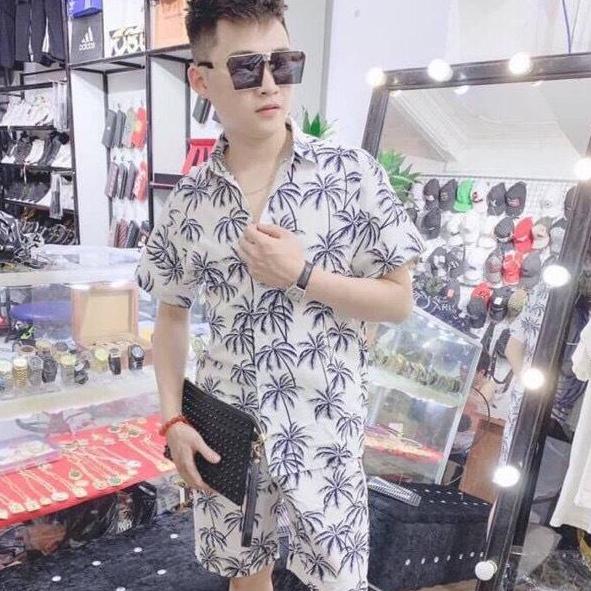 [ Mạnh Dũng Store 1 ] 💝 ĐẲNG CẤP PHÁI MẠNH 💝 Bộ Quần Áo Pizama Nam Chất Liệu Kate Thái Cực Hot a6