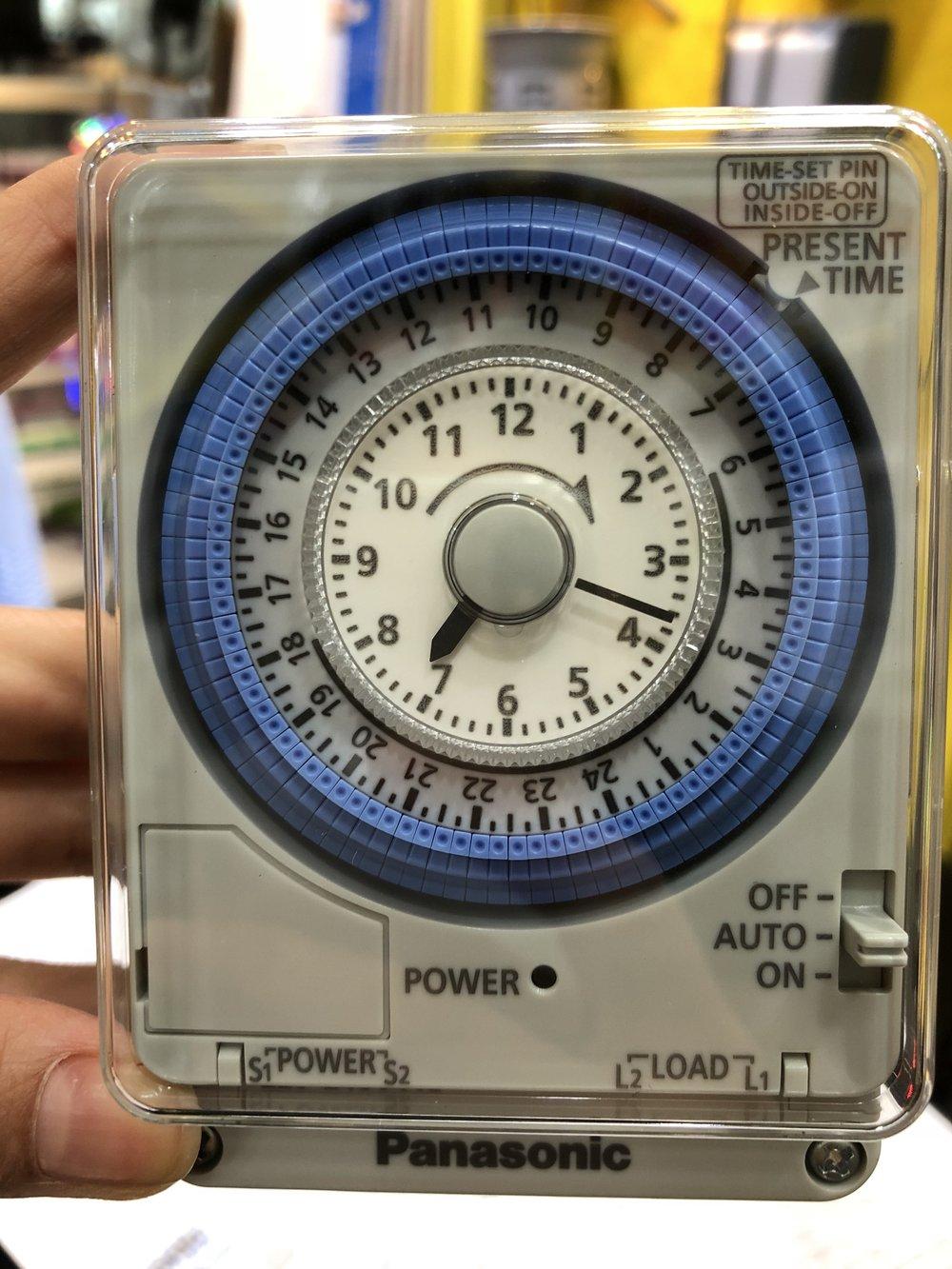 [HCM]Rơ le thời gian Panasonic TB38809NE7 - timer 24h - Công tắc hẹn giờ 24h