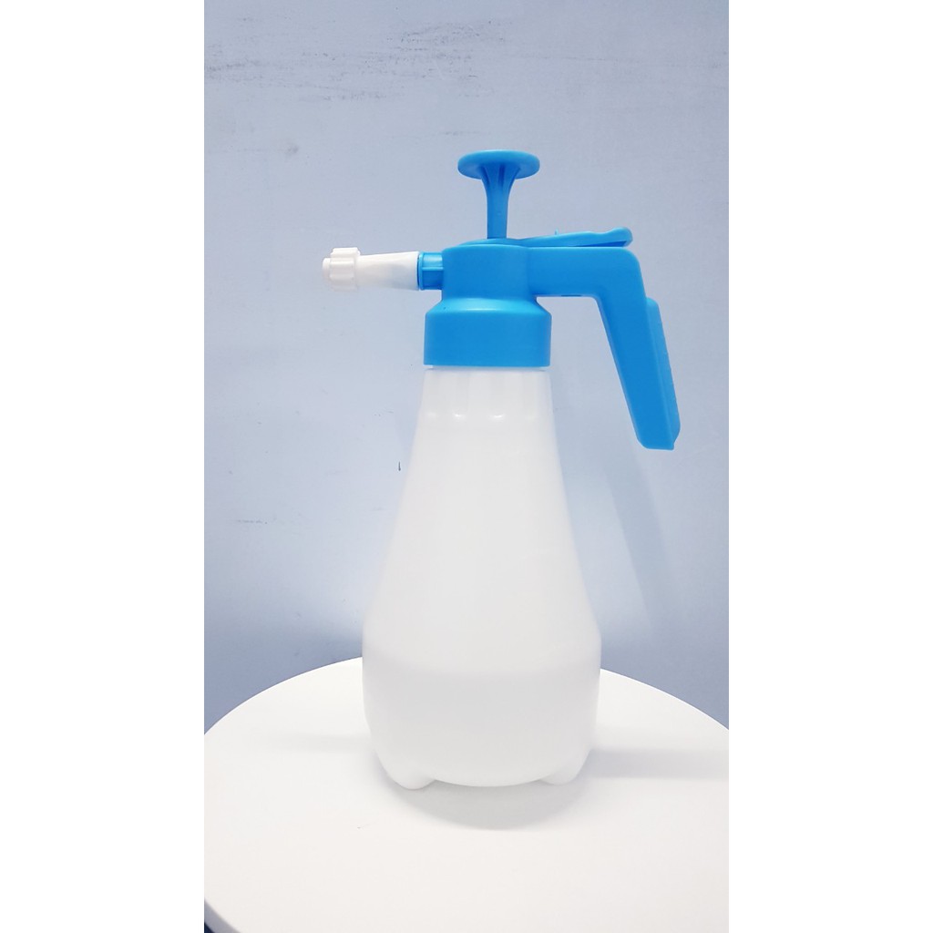 BÌNH TẠO BỌT TUYẾT CẦM TAY TRẮNG-XANH