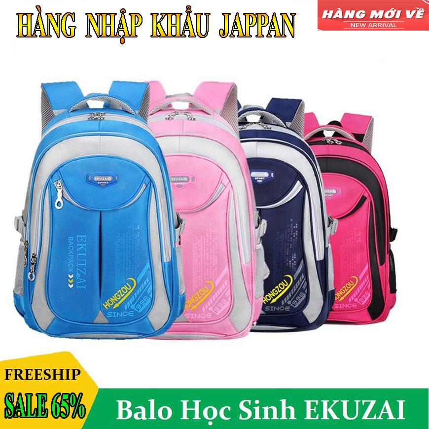 Balo Học Sinh Nam Nữ Ekuzai Chống Gù Cao Cấp  Balo Thời Trang Cho Trẻ  Cặp Học Sinh Cấp 2 Siêu Nhẹ Chống Nước Bền Đẹp Chất Lượng Cao