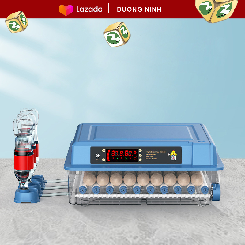 Máy ấp trứng gà máy ấp trứng thông minh tự động máy ấp trứng chim 220v vs 12v