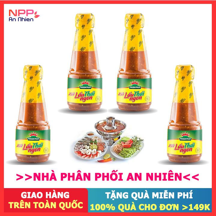 Combo 4 Lẩu Thái Ngon Thuận Phát 250G- NPP AN NHIÊN