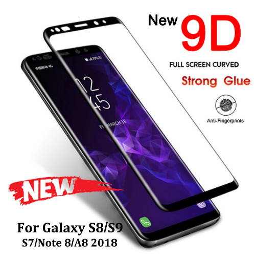 Combo Kính cường lực Full màn samsung S10+/ S10/ S10E/ Note 9/ Note 8/ S9 Plus/ S8 Plus/ S9/ S8 và Giá đỡ điện thoại