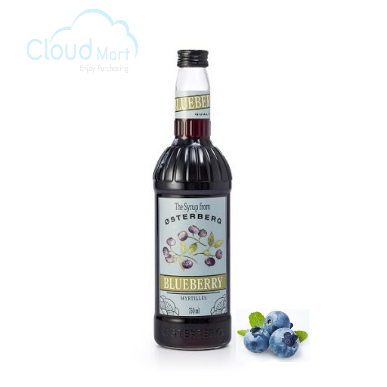 Syrup Osterberg Blueberry 750ml