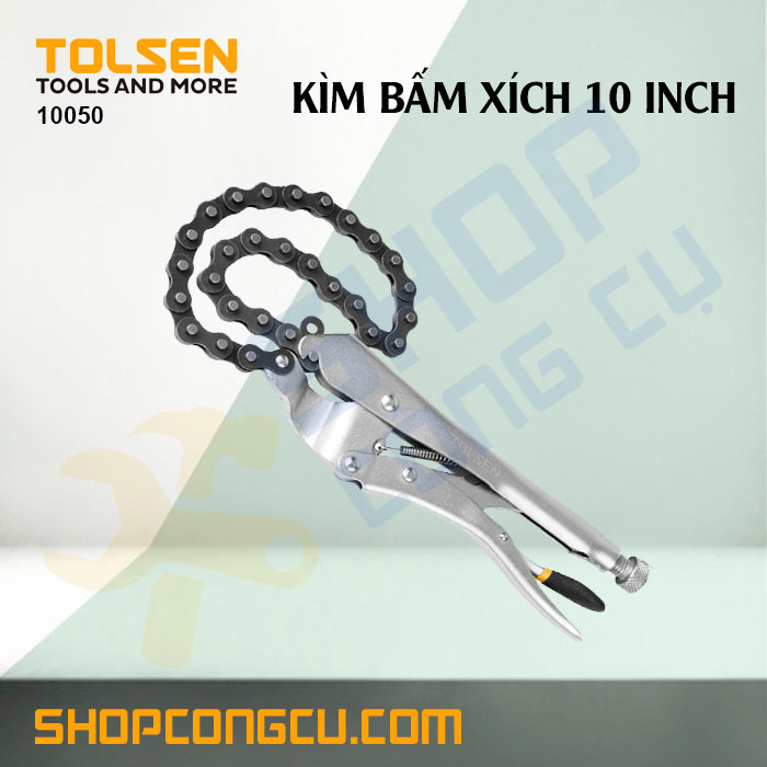 Kìm bấm xích 10 inch Tolsen 10050 công nghiệp
