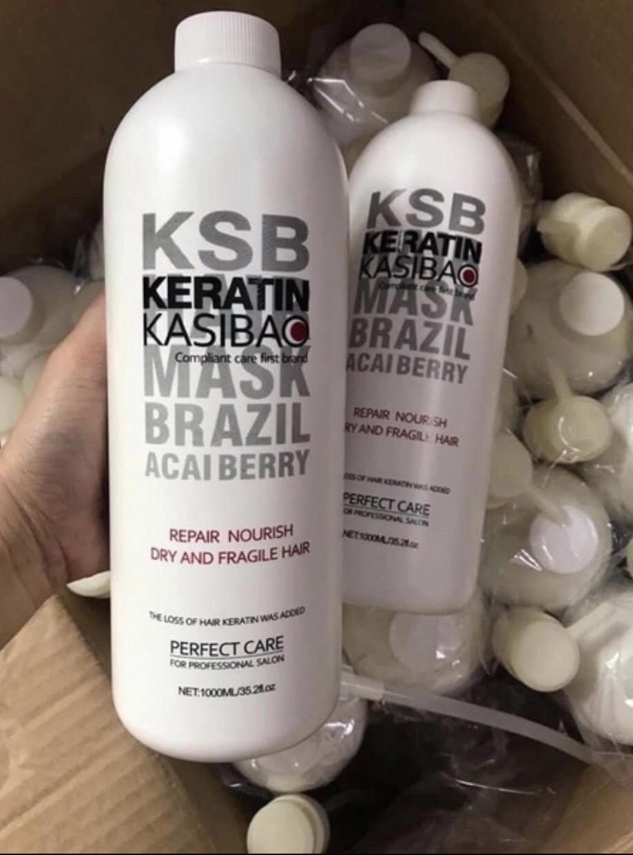 Keratin Kasibao phục hồi tóc nát 1000ml