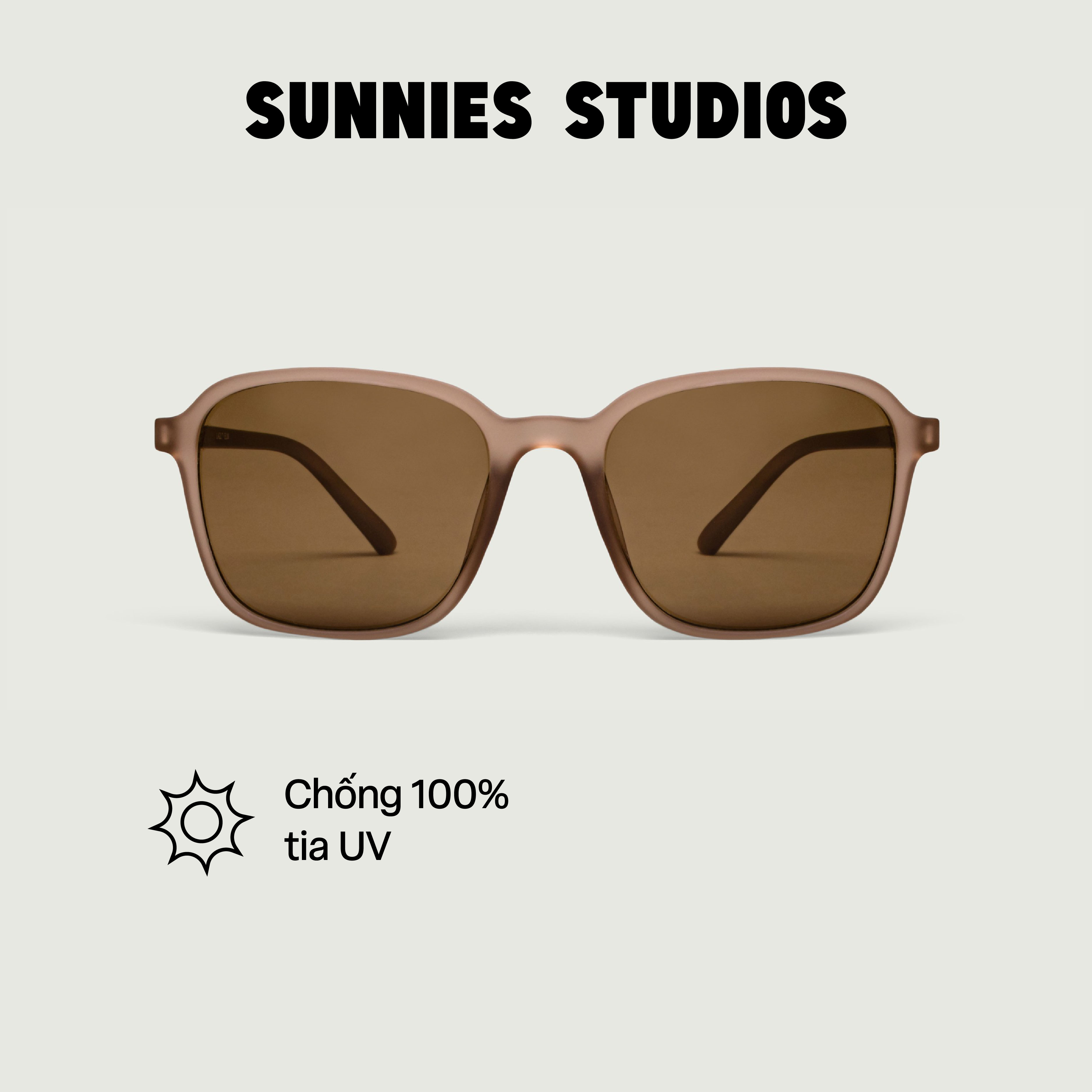 Kính mát Sunnies Studios Gọng Vuông Lazlo in Elm