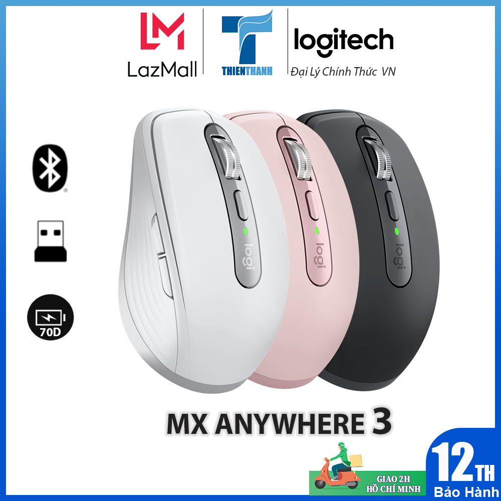 Chuột Không Dây Logitech MX Anywhere 3 - Chính Hãng Phân Phối