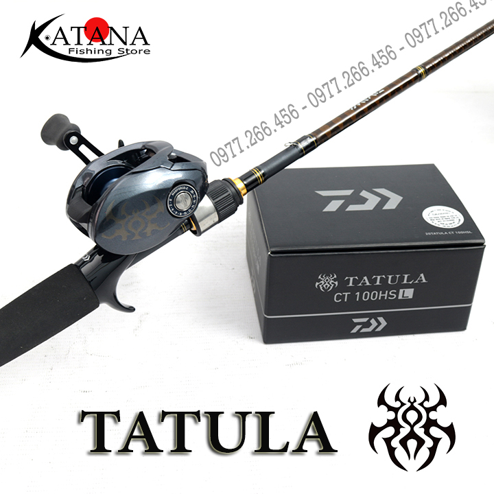 Máy câu ngang daiwa tatula ct 100hsl /100hsl new 2021!!