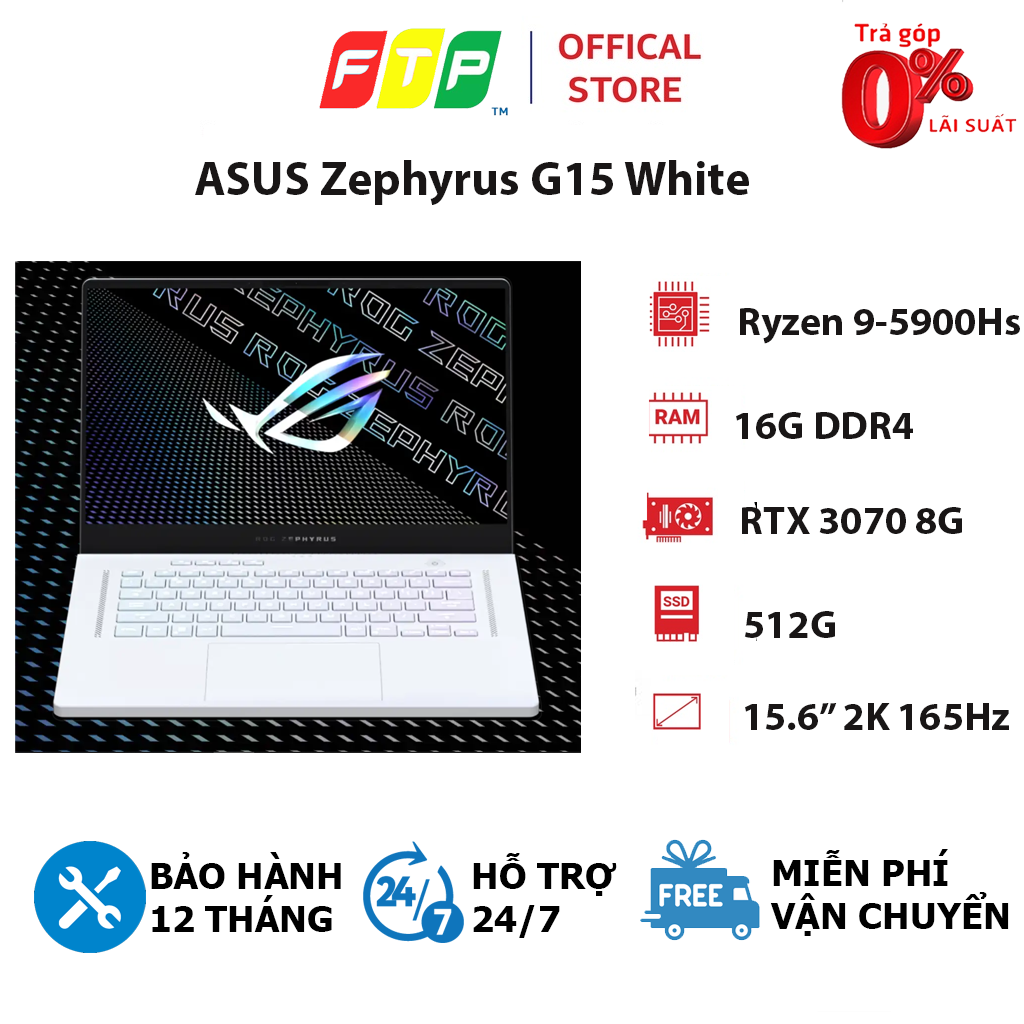 Asus rog zephyrus g15 white